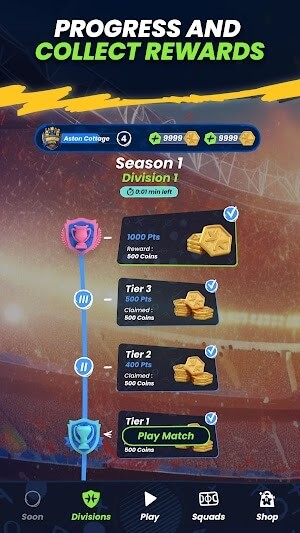 Thu thập phần thưởng