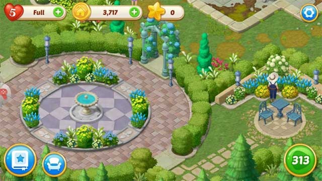 Đừng quên cải tạo và trang trí khu vườn trong ngôi biệt thự nữa nhé