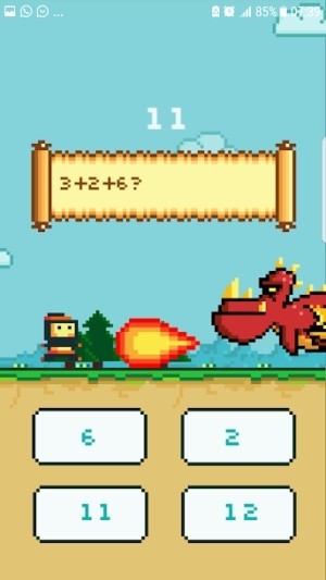 Chơi game kết hợp với làm toán thú vị