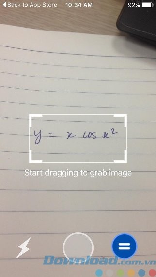 Chụp ảnh chữ viết tay