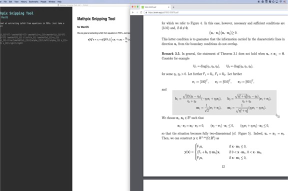 Sao chép công thức toán học từ PDF sang trình soạn thảo LaTeX hoặc Markdown
