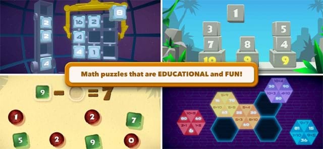 MathTango bao gồm các câu đố toán học có tính giáo dục và giải trí cao