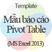 Mẫu Báo Cáo Pivot Table - Template
