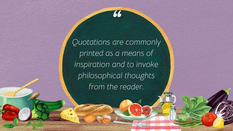 Real Food Presentation Template 5*346132