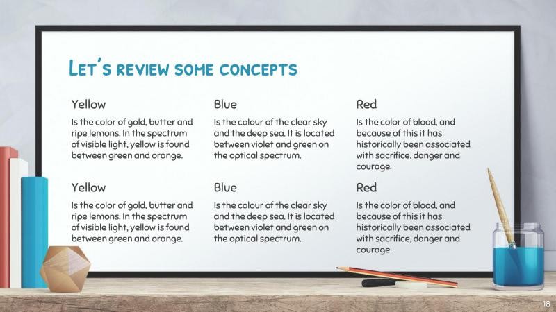 Education Whiteboard Slides slide 18