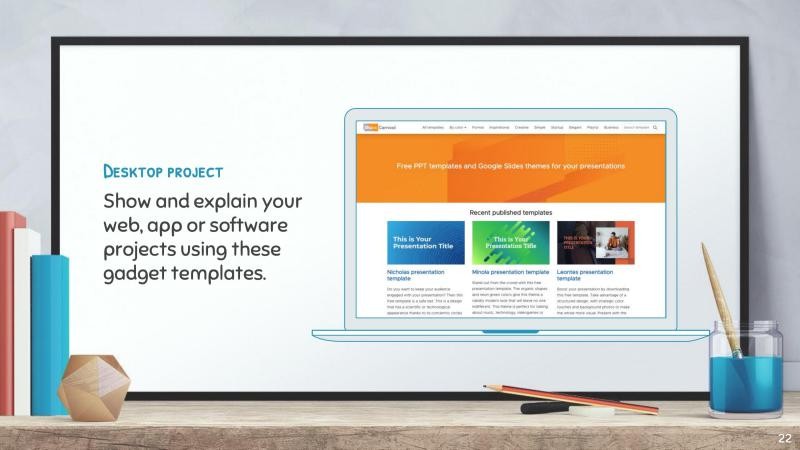Education Whiteboard Slides slide 22