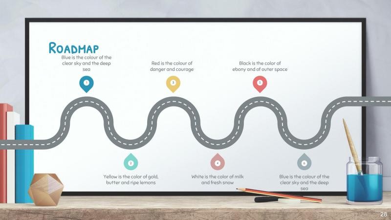 Education Whiteboard Slides slide 28