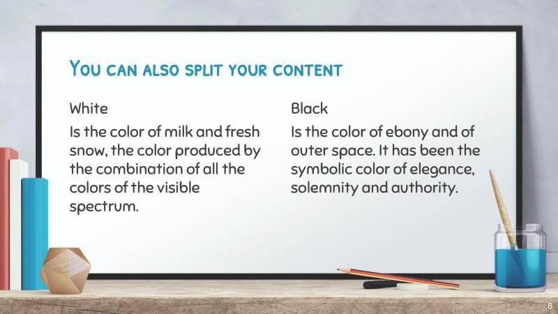 Education Whiteboard Slides slide 8