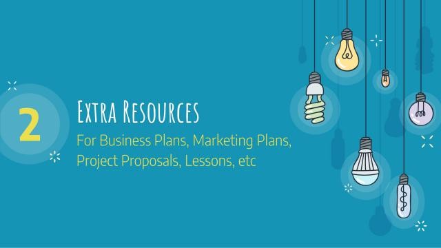 Colorful Light Bulbs Slides slide 26