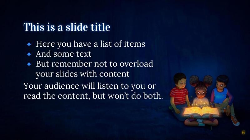 Reading is Magical Presentation slide 6