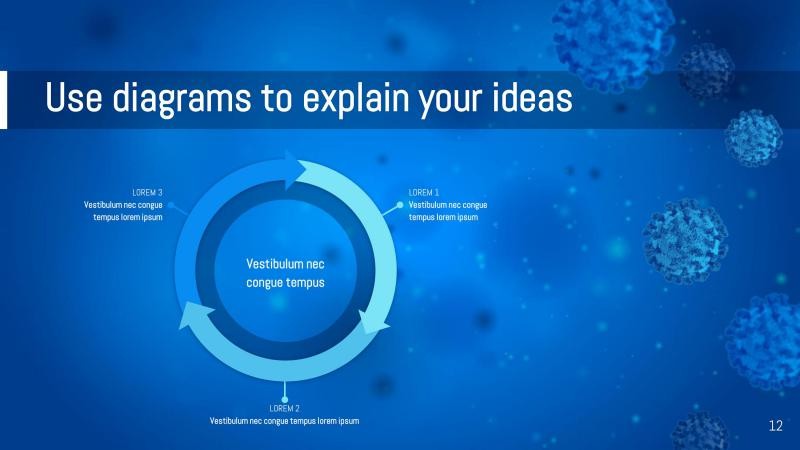 COVID Outbreak Presentation Template slide 12*352338