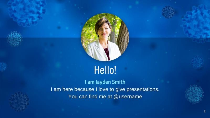 COVID Outbreak Presentation Template slide 3*352331