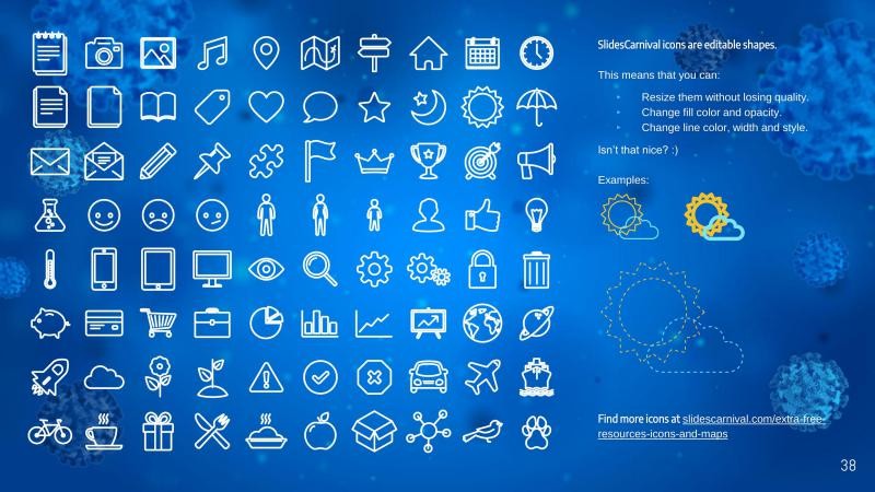COVID Outbreak Presentation Template slide 38*352358