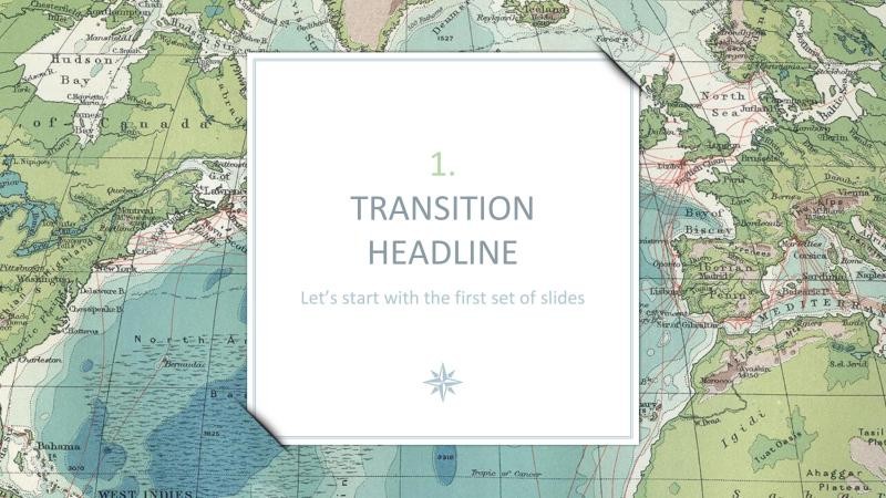Vintage Geography Presentation Template slide 4