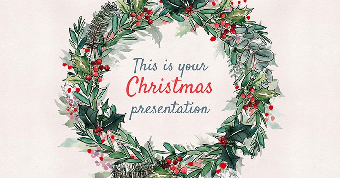 Vòng hoa trang trí Giáng sinh tạo không khí Noel