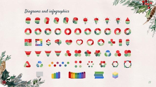 Winter Christmas presentation template 25