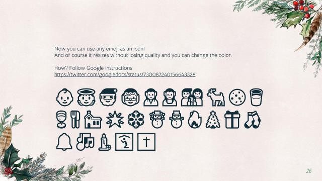 Winter Christmas presentation template 26