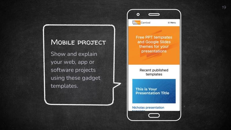 Cute Geometry Presentation Template slide 16