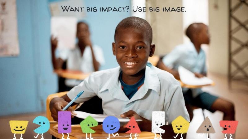 Cute Geometry Presentation Template slide 9