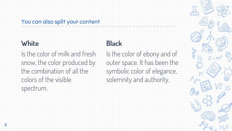 Science Drawings Presentation Template Slide 8