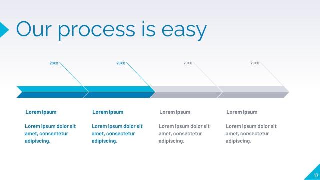 Blue Marketing Presentation Template slide 17