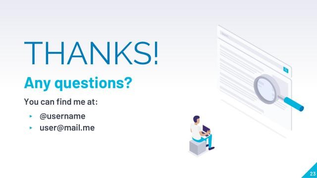 Blue Marketing Presentation Template slide 23