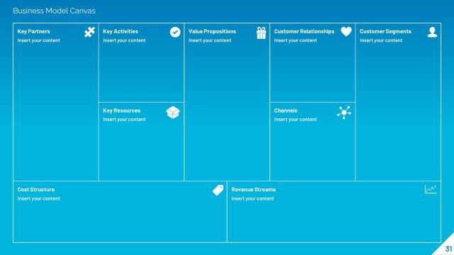 Blue Marketing Presentation Template slide 31