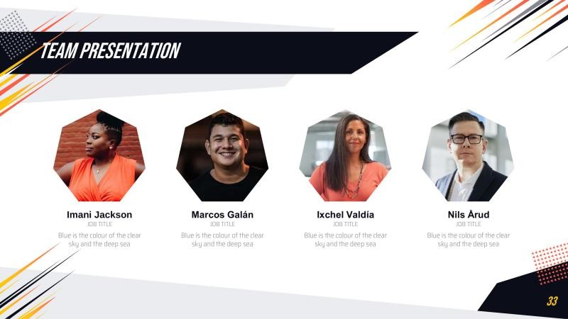 Geometric Sport Presentation Template slide 20*347377