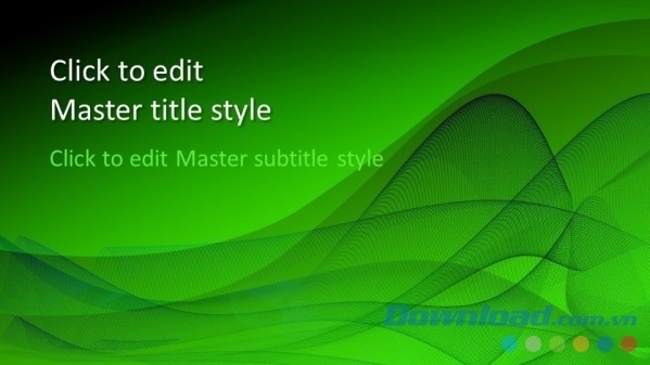 Tải mẫu PowerPoint xanh lá cây miễn phí Free Green Design PowerPoint Template