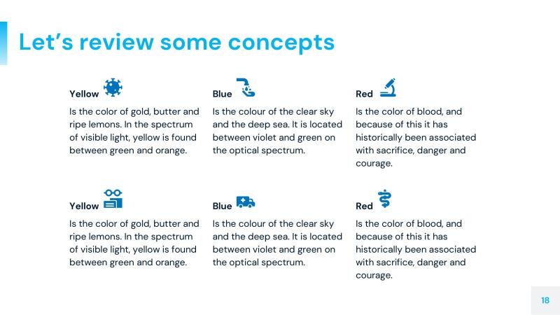 Minimal Medical Presentation Template slide 18