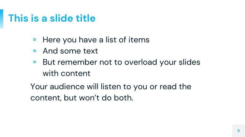 Minimal Medical Presentation Template slide 6
