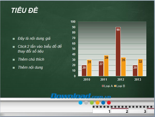 Mẫu slide cho giáo án điện tử