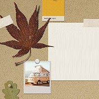 Mẫu Slide PowerPoint Moodboard Vintage - Phong Cách Cổ Điển