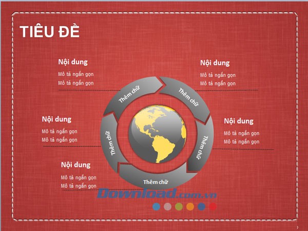 Mẫu slide trình chiếu cho nhiều chủ đề