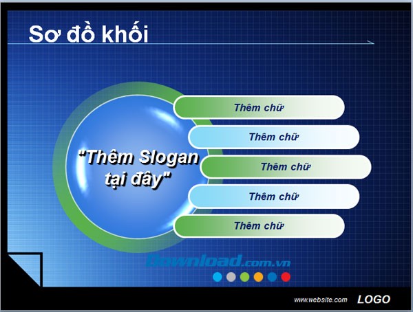 Mẫu template sơ đồ khối