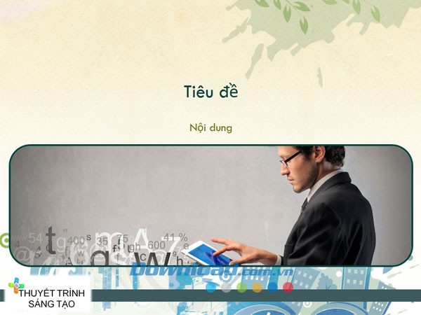 Mẫu template thuyết trình độc đáo