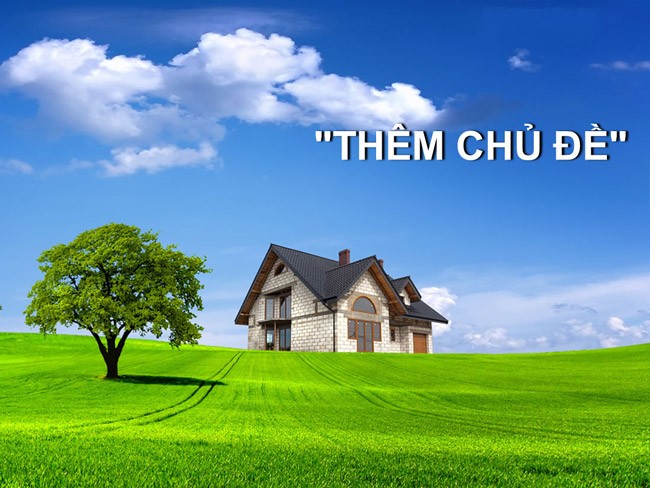 Mẫu trình chiếu chủ đề Thiên nhiên đẹp - Trang 1