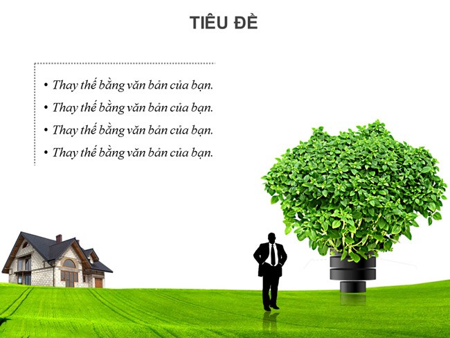 Mẫu trình chiếu chủ đề Thiên nhiên đẹp - Trang chi tiết