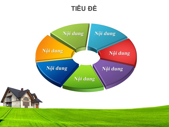 Mẫu trình chiếu chủ đề Thiên nhiên đẹp - Lược đồ