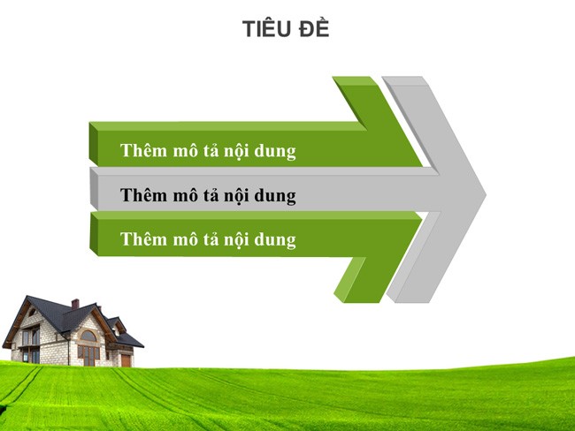 Mẫu trình chiếu chủ đề Thiên nhiên đẹp - Mục tiêu đặt ra