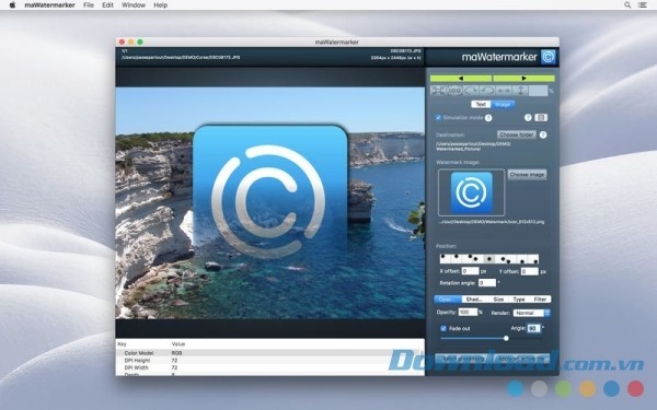 maWatermarker cho Mac giúp bạn đóng dấu bản quyền nhanh chóng lên mọi bức ảnh cá nhân