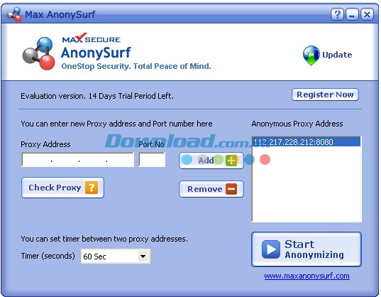 Max AnonySurf