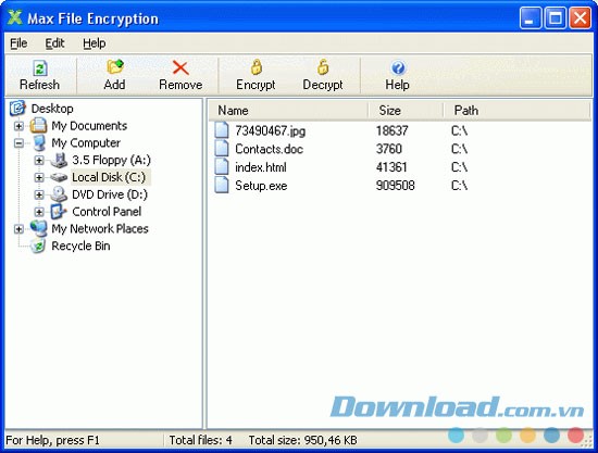 Max File Encryption