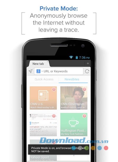 Maxthon Cloud Browser cho Android