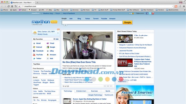 Maxthon Cloud Browser for Mac