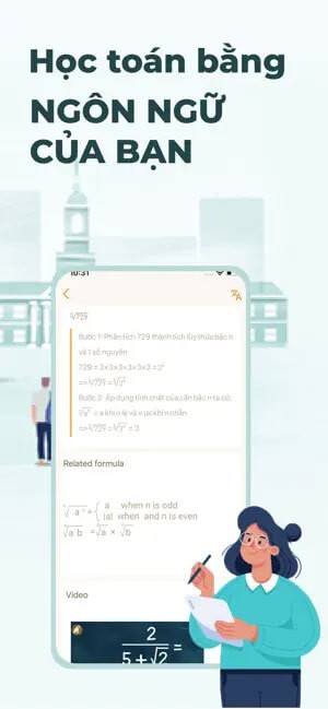 Học toán bằng ngôn ngữ của mình