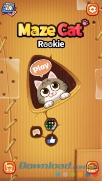 Game thoát khỏi mê cung Maze Cat - Rookie cho Android