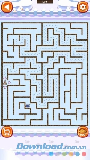 Một mê cung trong Maze Cat - Rookie cho Android