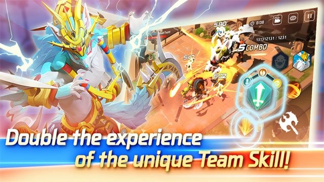 Nâng cao kinh nghiệm với Team Skill độc đáo