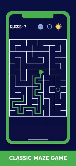 Game tìm đường thoát khỏi mê cung Mazes and More cho iOS